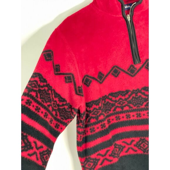 Catalina Fleece Pullover Women's Medium-Large with pockets Southwestern Boho h12 - Picture 6 of 12